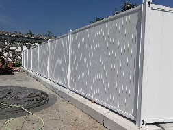 老客戶推薦新客戶，沙井道路維修項目再選旭東PVC圍擋