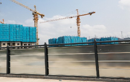 深圳寶安區(qū)玖譽(yù)樓盤(pán)建筑圍擋項(xiàng)目案例